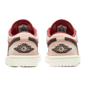 Tênis Air Jordan 1 Low "Canyon Rust" Rosa / Vermelho