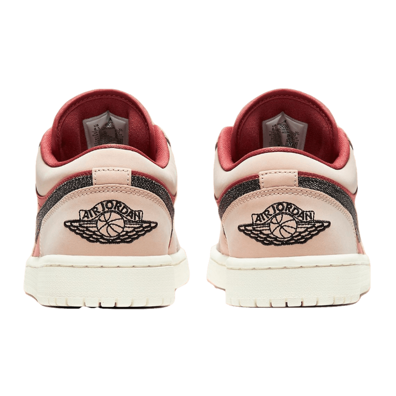 Tênis Air Jordan 1 Low "Canyon Rust" Rosa / Vermelho