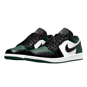 Tênis Air Jordan 1 Low "Green Toe" Preto / Verde