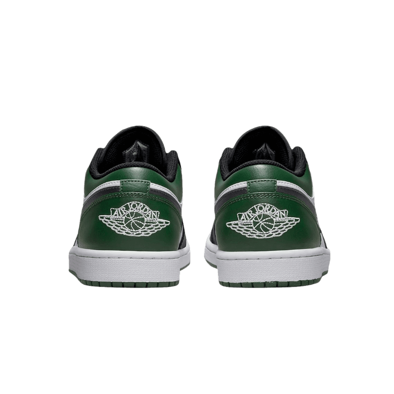Tênis Air Jordan 1 Low "Green Toe" Preto / Verde