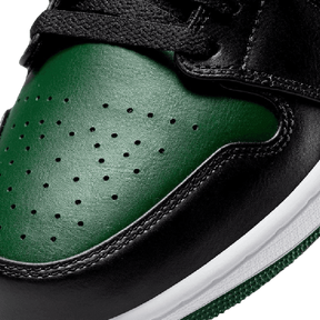 Tênis Air Jordan 1 Low "Green Toe" Preto / Verde
