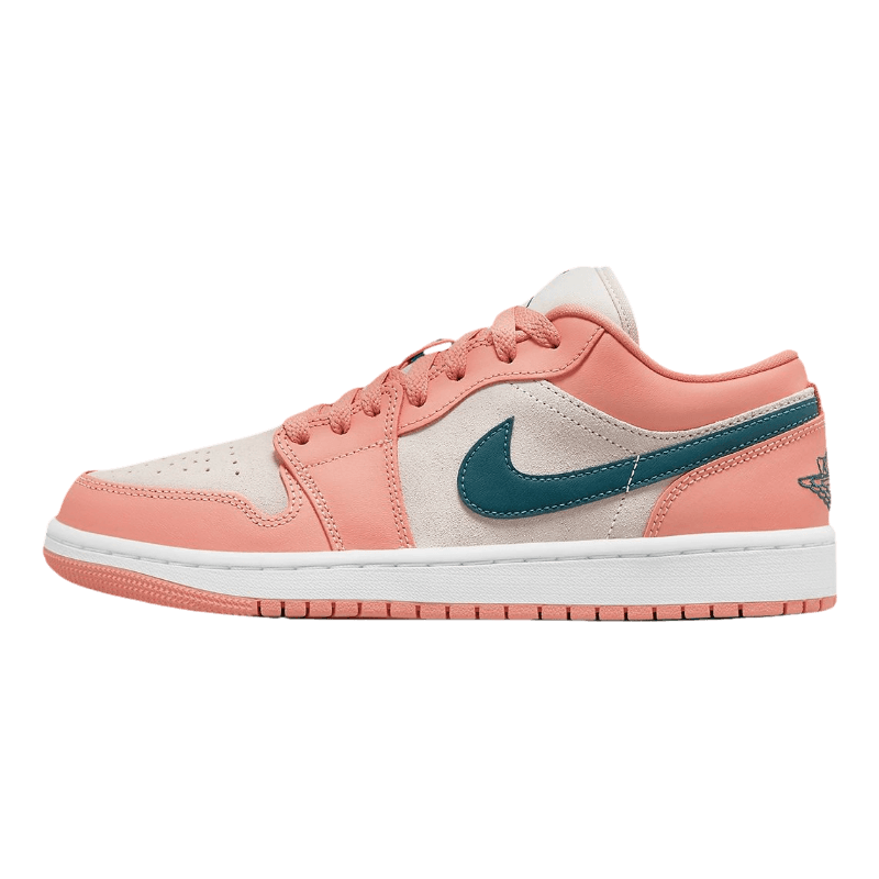 Tênis Air Jordan 1 Low "Madder Root" Rosa