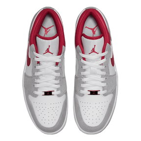 Tênis Air Jordan 1 Low "Light Smoke Grey Red" Cinza / Vermelho