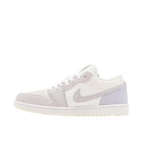 Tênis Air Jordan 1 Low "Paris" Cinza / Branco