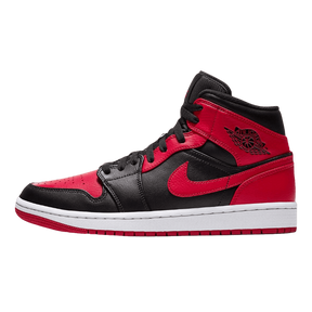 Tênis Air Jordan 1 Mid "Banned" Vermelho / Preto