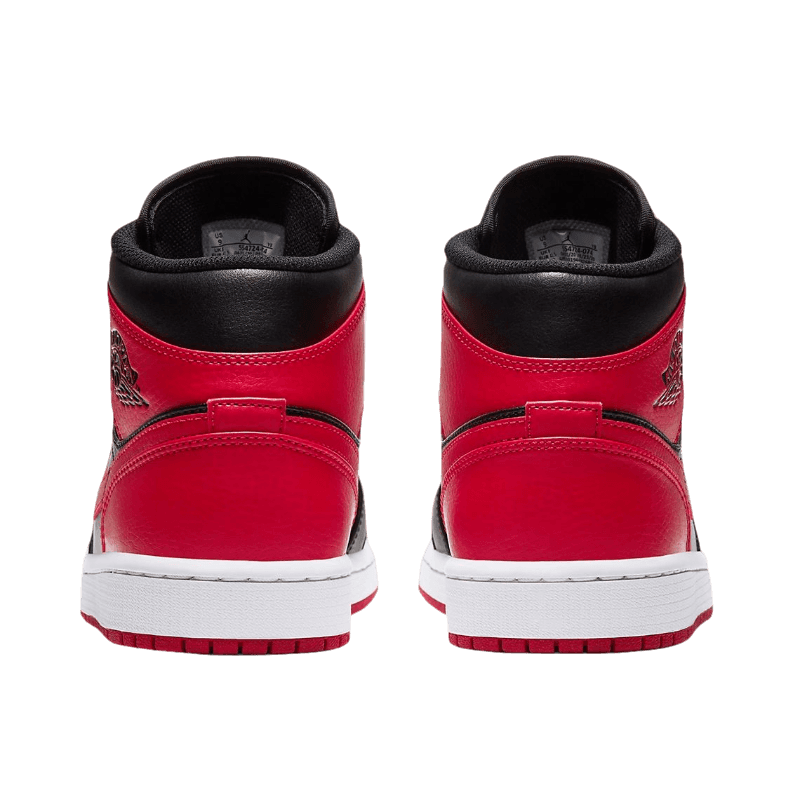 Tênis Air Jordan 1 Mid "Banned" Vermelho / Preto
