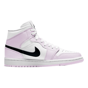 Tênis Air Jordan 1 Mid "Barely Rose" Feminino Rosa