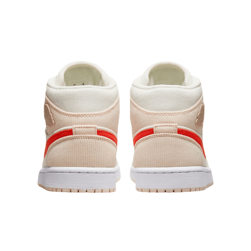 Tênis Air Jordan 1 Mid "Corduroy Sail" Feminino