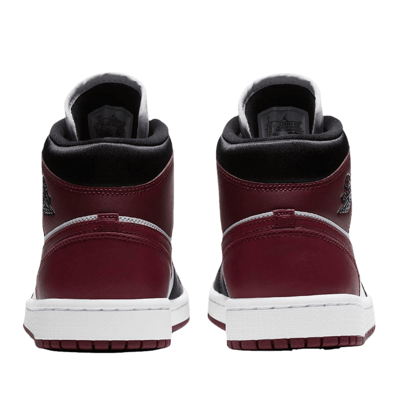 Tênis Air Jordan 1 Mid "Dark Beetroot" Masculino Vinho / Preto