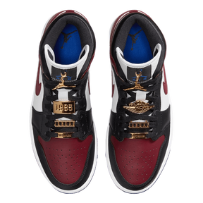 Tênis Air Jordan 1 Mid "Dark Beetroot" Masculino Vinho / Preto