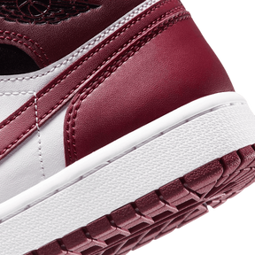 Tênis Air Jordan 1 Mid "Dark Beetroot" Masculino Vinho / Preto