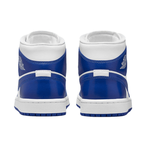 Tênis Air Jordan 1 Mid "Kentucky Blue" Feminino Azul / Branco