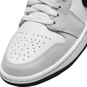 Tênis Air Jordan 1 Mid "Light Smoke Grey" Feminino Cinza
