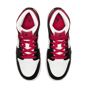 Tênis Air Jordan 1 Mid "Very Berry" Feminino Preto / Rosa