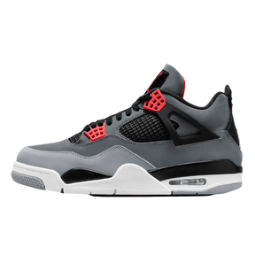 Tênis Air Jordan 4 "Infrared" Masculino Cinza / Vermelho