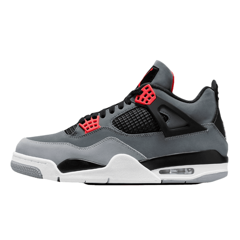 Tênis Air Jordan 4 "Infrared" Masculino Cinza / Vermelho