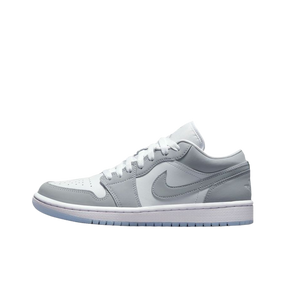 Tênis Air Jordan 1 Low "Wolf Grey" Feminino Cinza