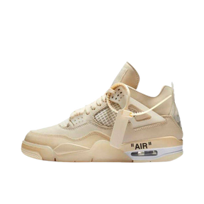 Tênis Air Jordan 4 x Off-White "Sail"
