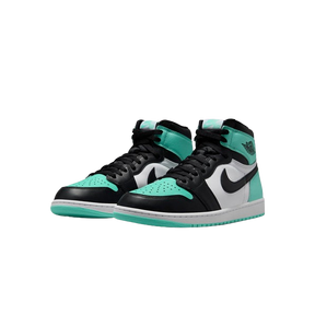 Tênis Air Jordan 1 High OG "Green Glow" Masculino Preto / Verde