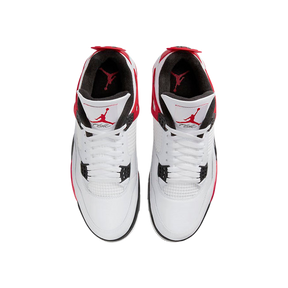 Tênis Air Jordan 4 "Red Cement" Branco / Vermelho