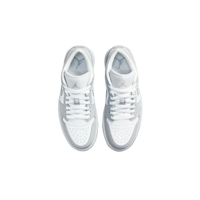 Tênis Air Jordan 1 Low "Wolf Grey" Feminino Cinza