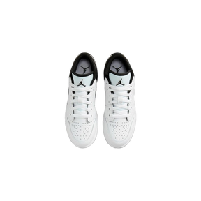 Tênis Air Jordan 1 Low "GS White Black" Branco / Preto
