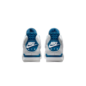 Tênis Air Jordan 4 "Military Blue" Branco / Azul