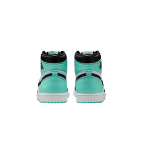 Tênis Air Jordan 1 High OG "Green Glow" Masculino Preto / Verde