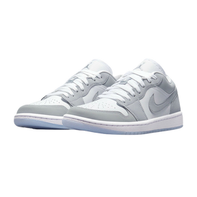 Tênis Air Jordan 1 Low "Wolf Grey" Feminino Cinza