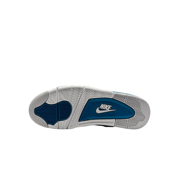 Tênis Air Jordan 4 "Military Blue" Branco / Azul