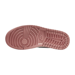 Tênis Air Jordan 1 Mid SE "Red Stardust White" Feminino Rosa