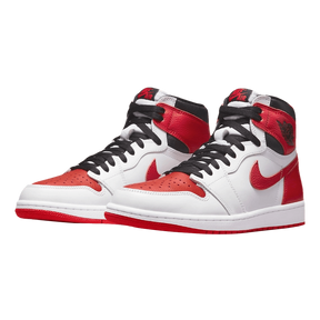 Tênis Air Jordan 1 High "Heritage" Branco / Vermelho