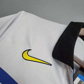 Camisa Inter de Milão Retrô Away 98/99 Torcedor Masculina - Branca