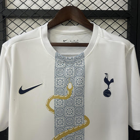 Camisa Tottenham Treino Pré Jogo 25/26 Torcedor Masculina - Branca