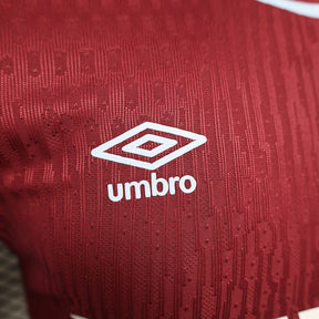 Camisa West Ham Home 24/25 Jogador Masculina - Vinho e Azul