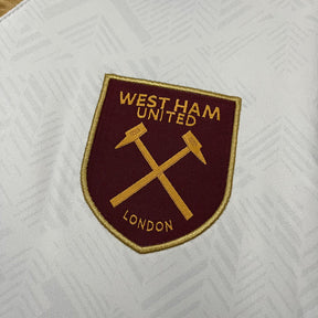 Camisa West Ham Away 24/25 Torcedor Masculina - Branca