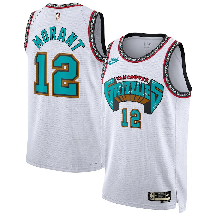 Regata Nike Swingman Memphis Grizzlies "Morant" N° 12