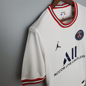 Camisa PSG Third 2020/21 - Jordan Torcedor Masculina - Branca/Azul